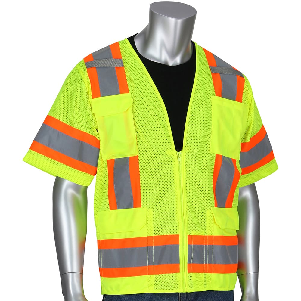 PIP - High Visibility Vests Vest Style: Surveyor's Vest Type: Hi Visibility - Caliber Tooling