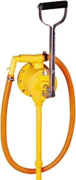 lumax - Corrosive Lubrication 0.10 Gal/Turn Flow Polypropylene Lever Hand Pump - For 15 to 55 Gal Container - Caliber Tooling