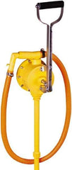 lumax - Corrosive Lubrication 0.10 Gal/Turn Flow Polypropylene Lever Hand Pump - For 15 to 55 Gal Container - Caliber Tooling