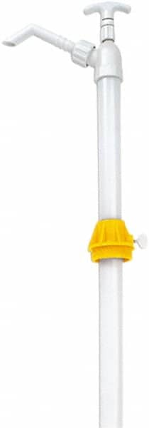 lumax - Oil Lubrication 0.06 Gal/Turn Flow Polypropylene Lever Hand Pump - For 15 to 55 Gal Container - Caliber Tooling