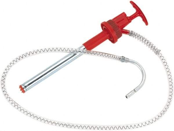 lumax - Oil Lubrication 0.02 Gal/Turn Flow Plastic Lever Hand Pump - For 5 Gal Container - Caliber Tooling