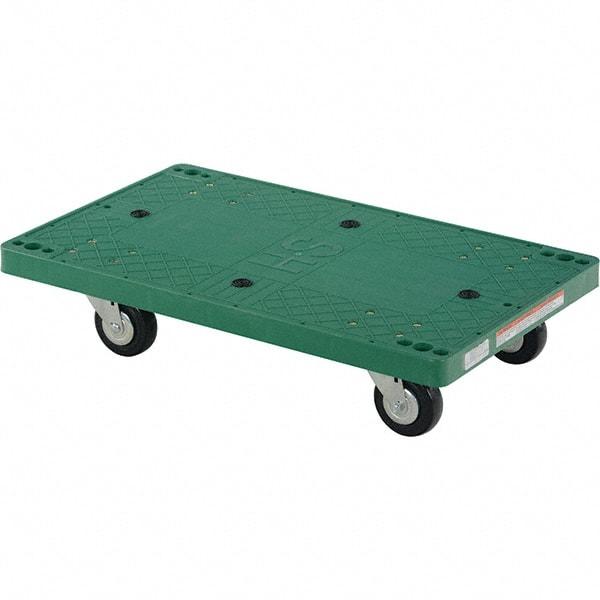 Vestil - 500 Lb Capacity Plastic Dolly - 30" Long x 18" Wide - Caliber Tooling