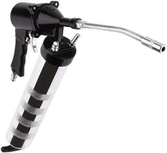 lumax - 3,000 Max psi, Flexible Air-Operated Grease Gun - 14 oz Capacity, 1/8 Thread Outlet, 3-Way Fill - Caliber Tooling