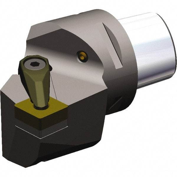 Kennametal - Left Hand Cut, Size PSC50, CN.. 432 & CN..120408 Insert Compatiblity, Internal Modular Turning & Profiling Cutting Unit Head - 35mm Ctr to Cutting Edge, 60mm Head Length, Through Coolant, Series PSC - Caliber Tooling