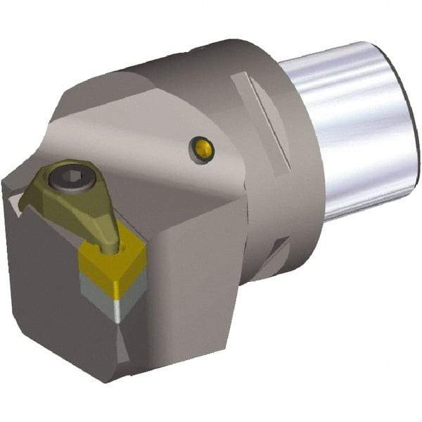 Kennametal - Left Hand Cut, Size PSC50, DN.. 1506.. & DN.. 442 Insert Compatiblity, External Modular Turning & Profiling Cutting Unit Head - 35mm Ctr to Cutting Edge, 60mm Head Length, Through Coolant, Series PSC - Caliber Tooling