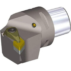 Kennametal - Left Hand Cut, Size PSC50, DN.. 1506.. & DN.. 442 Insert Compatiblity, External Modular Turning & Profiling Cutting Unit Head - 35mm Ctr to Cutting Edge, 60mm Head Length, Through Coolant, Series PSC - Caliber Tooling