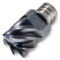 48D3727T6RD01 IN2005 End Mill Tip - Indexable Milling Cutter - Caliber Tooling