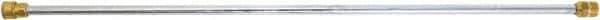 Simpson - 3,400 Max psi Fixed Pressure Washer Lance - 31" Long, Metal, Metric, Female & Male - Caliber Tooling