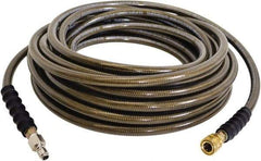 Simpson - 4,500 Max psi 2 Piece Pressure Washer Hose - 150' Long, Polyurethane, NPT, Female & Male - Caliber Tooling