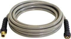 Simpson - 3,700 Max psi Fixed Pressure Washer Hose - 50' Long, Polyurethane, Female - Caliber Tooling