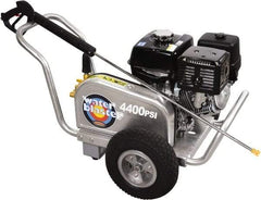 Simpson - Gas, 13 hp, 4,400 psi, 4 GPM, Cold Water Pressure Washer - AAA Triplex, 50' x 3/8" Hose - Caliber Tooling