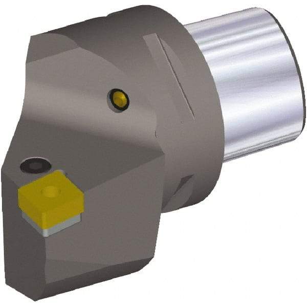 Kennametal - Right Hand Cut, Size PSC63, CN.. 432 & CN... 120408 Insert Compatiblity, Internal Modular Turning & Profiling Cutting Unit Head - 45mm Ctr to Cutting Edge, 65mm Head Length, Through Coolant, Series PSC - Caliber Tooling