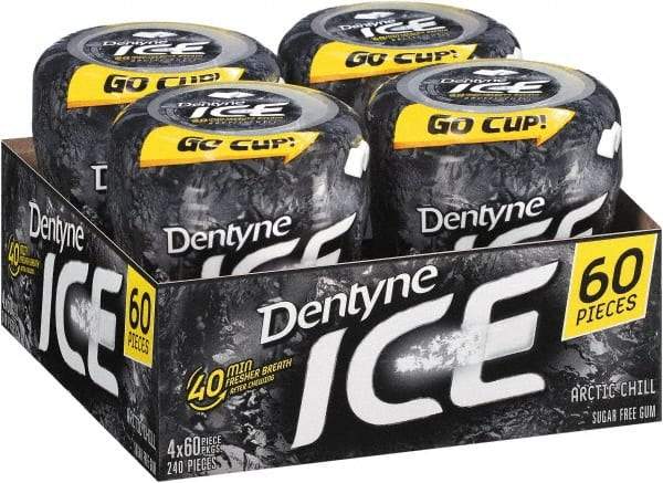 Dentyne Ice - Gum - Sugarless Gum, Arctic Chill, 60 Pieces/Cup - Caliber Tooling