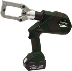 Greenlee - 6 Ton Electric Crimper - Includes 18V Li-Ion Battery, Charger, Carrying Case - Caliber Tooling