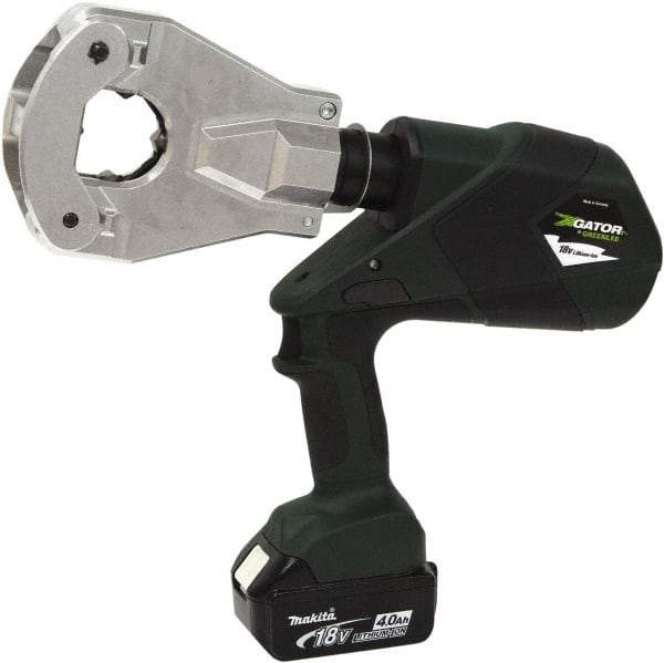 Greenlee - 6 Ton Electric Crimper - Includes Lithium-Ion Battery, Charger, Carrying Case - Caliber Tooling