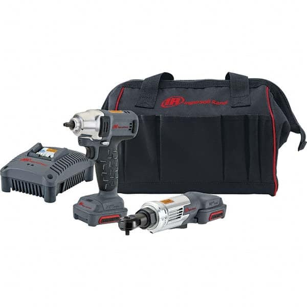 Ingersoll-Rand - 12 Volt Cordless Tool Combination Kit - Includes 1/4" Impact Driver, Lithium-Ion Battery Included - Caliber Tooling