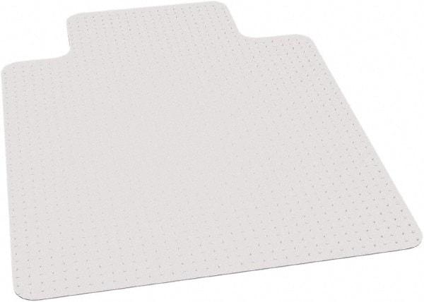 Ability One - 53" Long x 45" Wide, Chair Mat - Rectangular, Beveled Edge Style - Caliber Tooling