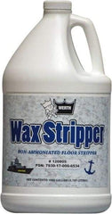 Werth Sanitary Supply - 1 Gal Plastic Bottle Stripper - Use on Resilient Tile, Vinyl Tile - Caliber Tooling