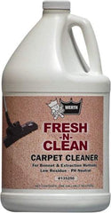 Werth Sanitary Supply - 1 Gal Plastic Bottle Carpet Cleaner - Fresh Scent, Use on Carpet Cleaning - Caliber Tooling