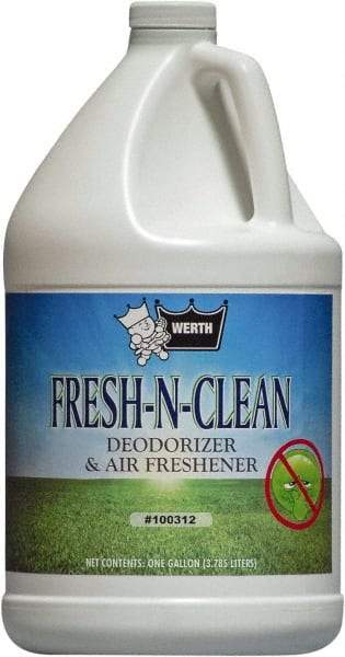 Werth Sanitary Supply - 1 Gal Bottle Odor Neutralizer - Liquid, Fresh Scent, Concentrated, Environmentally Safe - Caliber Tooling