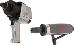 Ingersoll-Rand - Impact Wrench/Die Grinder Air Tool Combination Kit - Caliber Tooling