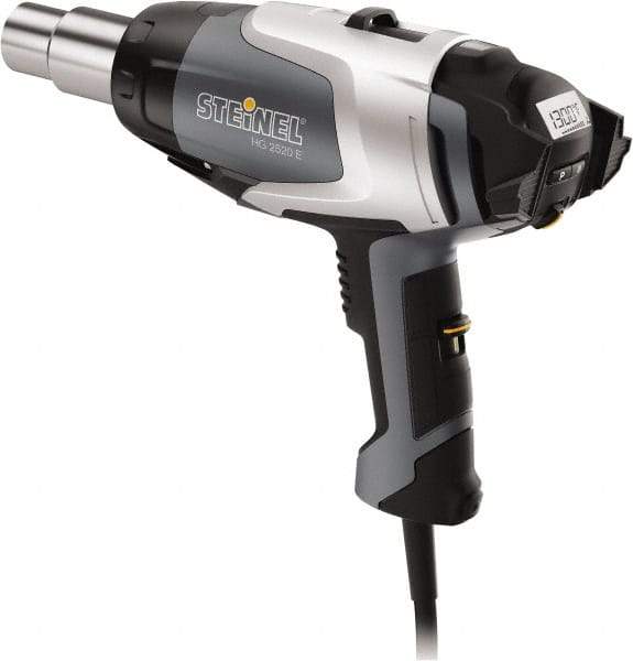 Steinel - 120 to 1,200°F Heat Setting, 2 to 13 CFM Air Flow, Heat Gun - 120 Volts, 13.5 Amps, 1,750 Watts, 6' Cord Length - Caliber Tooling