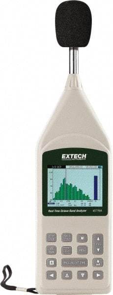 Extech - Sound Meters Type: Sound Meter Frequency Weighting: A, C & Z - Caliber Tooling