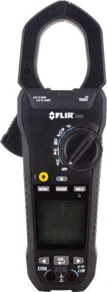 FLIR - CM85, CAT IV, Digital True RMS Wireless Clamp Meter with 1.77" Clamp On Jaws - 1000 VAC/VDC, 1000 AC/DC Amps, Measures Voltage, Capacitance, Current, Frequency, Resistance - Caliber Tooling