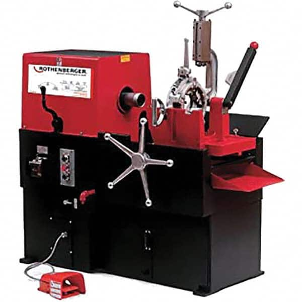 Rothenberger - Pipe Threading Machines Maximum Pipe Size Capacity (Inch): 4 Minimum Pipe Size Capacity (Inch): 1/2 - Caliber Tooling