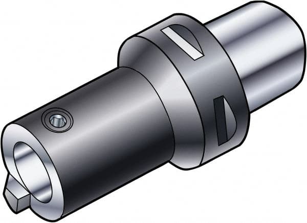 Sandvik Coromant - 60mm Max Drill Depth, 3xD, 19mm Diam, Indexable Insert Drill - 2 Inserts, C6 Modular Connection Shank - Caliber Tooling