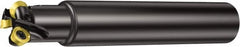 Sandvik Coromant - 4 Inserts, 0.8563" Cutter Diam, 5mm Max Depth of Cut, Indexable High-Feed Face Mill - Series CoroMill 600 - Caliber Tooling