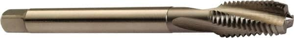 Sandvik Coromant - M30x3.50 M 4 Flute 6H Spiral Flute Tap - High Speed Steel, 180mm OAL, Right Hand Thread, Series CoroTap 300 - Caliber Tooling