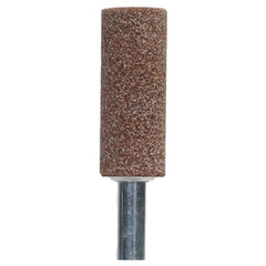 ‎5/8″ × 2-1/2″ 1/4″ Spindle Mounted Point W198 60 Grit Aluminum Oxide - Caliber Tooling