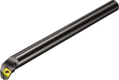 Sandvik Coromant - 0.9291" Min Bore Diam, 10" OAL, 3/4" Shank Diam, A..SDUPR/L-R Indexable Boring Bar - Screw-On Holding Method - Caliber Tooling