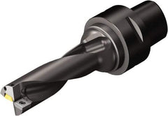 Sandvik Coromant - 51mm Max Drill Depth, 3xD, 17mm Diam, Indexable Insert Drill - C4 Coromant Shank - Caliber Tooling