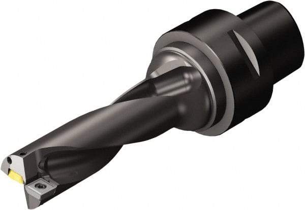 Sandvik Coromant - 54mm Max Drill Depth, 3xD, 18mm Diam, Indexable Insert Drill - C6 Coromant Shank - Caliber Tooling