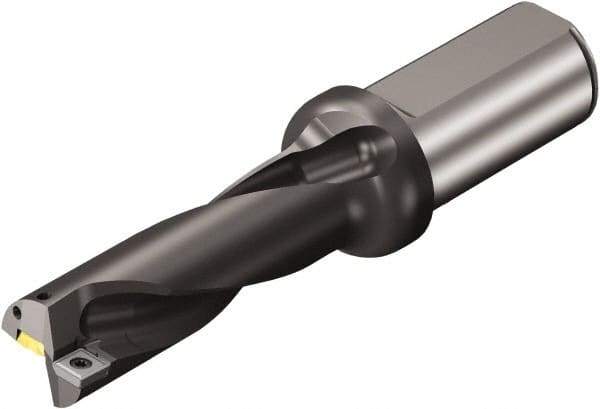 Sandvik Coromant - 159mm Max Drill Depth, 3xD, 53mm Diam, Indexable Insert Drill - 40mm Shank Diam, 40 Cylindrical Shank - Caliber Tooling