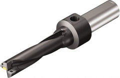 Sandvik Coromant - 158.7mm Max Drill Depth, 4xD, 39.67mm Diam, Indexable Insert Drill - 38.1mm Shank Diam, 1.5 Cylindrical Shank - Caliber Tooling