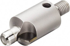 Sandvik Coromant - 1 Flute Polycrystalline Diamond Countersink - Uncoated, 40mm OAL, Right Hand Cut - Caliber Tooling