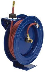 CoxReels - 50' Spring Retractable Hose Reel - 250 psi, Hose Included - Caliber Tooling