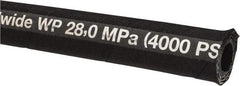 Parker - -8 Hose Size, 1/2" ID, 4,000 psi Work Pressure Hydraulic Hose - Synthetic Rubber, -40°F to 250°F - Caliber Tooling