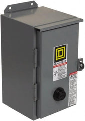 Square D - 208 Coil VAC at 60 Hz, 27 Amp, NEMA Size 1, Nonreversible Enclosed Enclosure NEMA Motor Starter - 3 hp at 1 Phase, 12 Enclosure Rating - Caliber Tooling