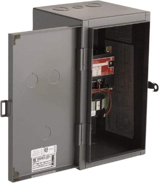 Square D - 1 NEMA Rated, 3 Pole, Mechanically Held Lighting Contactor - 60 A (Tungsten), 110 VAC at 50 Hz, 120 VAC at 60 Hz - Caliber Tooling