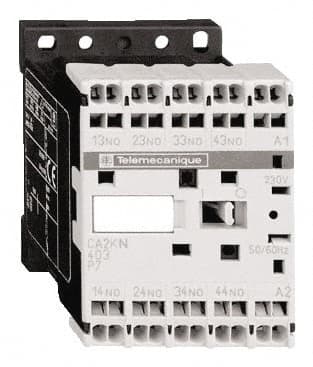 Schneider Electric - 2NC/2NO, 24 VAC at 50/60 Hz Control Relay - 17 V - Caliber Tooling