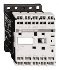 Schneider Electric - 2NC/2NO, 24 VAC at 50/60 Hz Control Relay - 17 V - Caliber Tooling