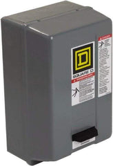 Square D - 220 Coil VAC at 50 Hz, 240 Coil VAC at 60 Hz, 18 Amp, Nonreversible Enclosed Enclosure NEMA Motor Starter - 2 hp at 1 Phase, 1 Enclosure Rating - Caliber Tooling