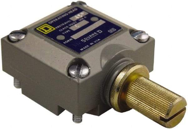 Square D - SPDT, NC/NO, 600 Volt Screw Terminal, Rotary Head Actuator, General Purpose Limit Switch - 1, 2, 4, 6, 12, 13, 6P NEMA Rating, IP67 IPR Rating - Caliber Tooling