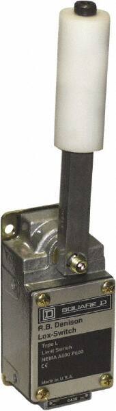 Square D - DPST, 2NO, 600 Volt, Screw Terminal, Rotary Spring Return Actuator, General Purpose Limit Switch - 1, 2, 4, 12, 13 NEMA Rating, IP67 IPR Rating - Caliber Tooling