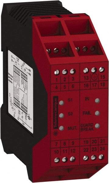 Telemecanique Sensors - Safety Light Curtain Muting Module - For Use with Safety Light Curtain Type 2, Safety Light Curtain Type 4 - Caliber Tooling