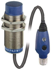 Telemecanique Sensors - PNP, NC, 11 to 18mm Detection, Cylinder, Inductive Proximity Sensor - 3 Wires, IP67, IP69, 12 to 24 VDC, M30x1.5 Thread, 63mm Long - Caliber Tooling